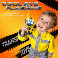 BTMBORY Hornet robot walkie talkies for kids, 2 pack with glowing eyes - view 3
