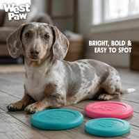 WEST PAW Zisc High-Flying Disc Dog Toy - Large / Teal / 1 - image 3