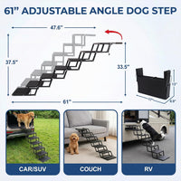 Dog Steps for Car, Truck, SUV - 7 Steps - image 2