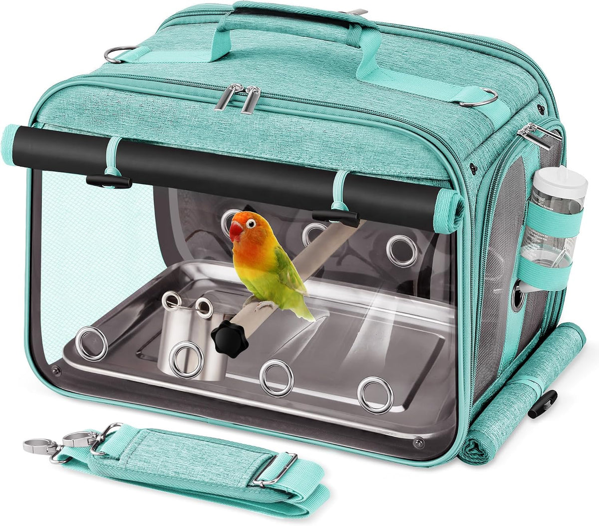Bird Carrier Airline Approved - Green