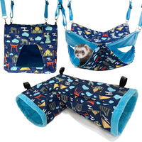 Ferret Hammock Set for cage Cage Accessories 3 Style