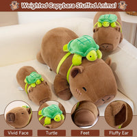 SQEQE Weighted Stuffed Animals Capybara Plush - Capybara / Small(9.8 Inch) - image 2