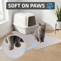 Drymate Cat Litter Box Mat, Litter Trapping Mat - Beige / 29x36 Inch (Pack of 1) - image 4