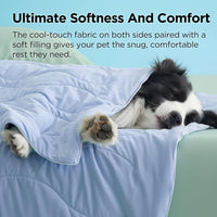 Bedsure ArcticMax Q-MAX>0.5 Premium Cooling Blanket for Medium - Powder Blue / L(40x50") - image 2