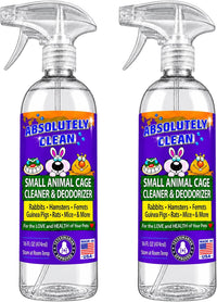 Absolutely Clean Amazing Small Animal Cage Cleaner - 16 Fl Oz (Pack of 2)