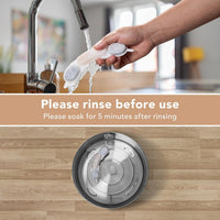 7L/236oz Stainless Steel Dog Water Fountain for Large Dogs & Cats – Essentials for Dogs - Silver / 16 Filter + 16 Sponge + 3 Pump Hose - image 3