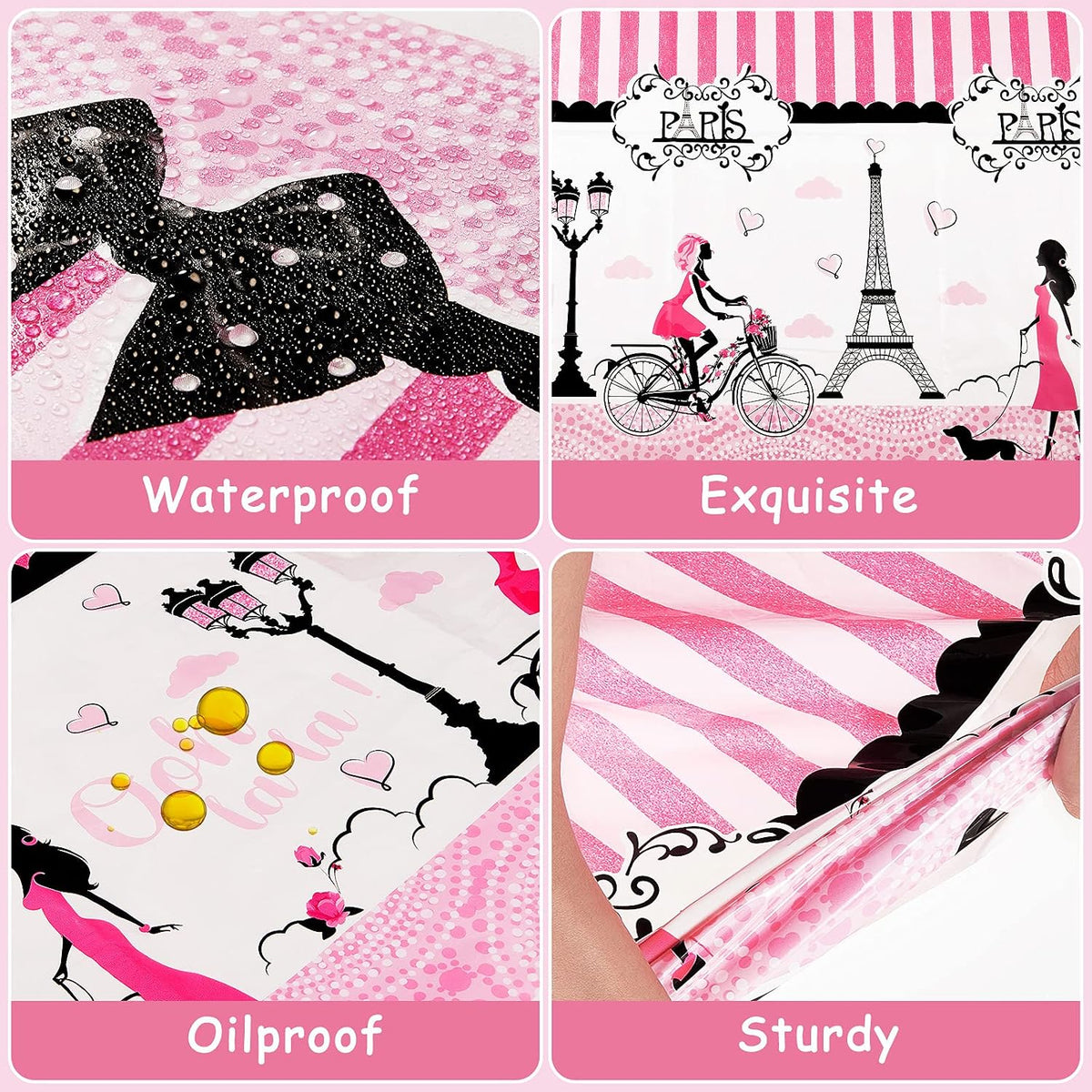 Irenare 1 Piece Cobblestone Stone Tablecloth - 1 / Paris - image 3