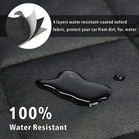 SUV Cargo Liner for Dogs, Trunk Cover with Bumper Flap Protector - Black / Standard / Mid-Size Series - image 4