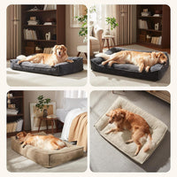 FURTIME XL Orthopedic Dog Bed Large Sized Dog - Grey / 38"L x 28"W x 8.5"Th - image 4