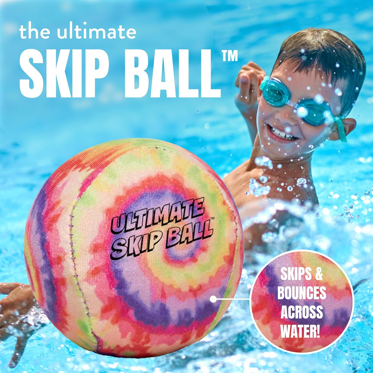 Activ Life The Ultimate Water Skip Balls - 2.2" / Tie Dye - image 2