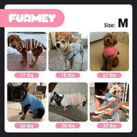 FUAMEY Dog Recovery Suit Male,Dogs Surgery Neuter Suits Puppy Spay Shirts for Female Protect Dog's Skin Anti Licking Abdominal Wounds Doggie Onesie Pet Bodysuit Alternative to Cone Rabbit Flower M