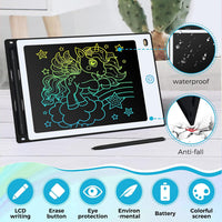Zhehao LCD writing tablets for kids, 32 colorful 8.5 inch erasable doodle boards - view 15