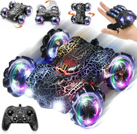 Spider Remote Control Car Headlight Double Sided Off-Road 360° - Black Dual Control