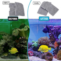 30 Pcs Ammonia Remover Pad Compatible with 306/307/406/407 Aquarium Canister Filter Media Ammonia Reducer for Fish Tank Replacement Parts Accessories