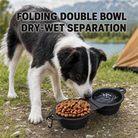 Collapsible Dog Bowls, Small Portable Travel Dog Bowls – Essentials for Dogs - Black - image 3
