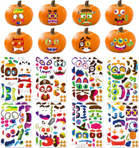 60 Pack Large Pumpkin Stickers - style 4