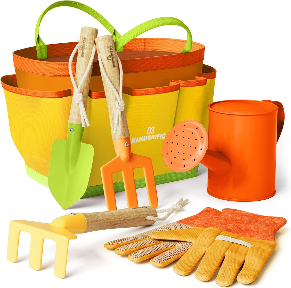 Gardening Set, Tool Kit, for Kids, STEM, Includes Tote Bag - Sunshine