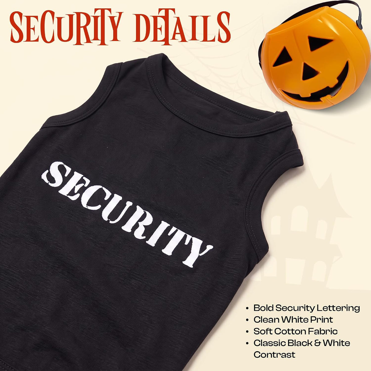 Parisian Pet Dog Halloween Costume - Security / 2X-Large - image 4