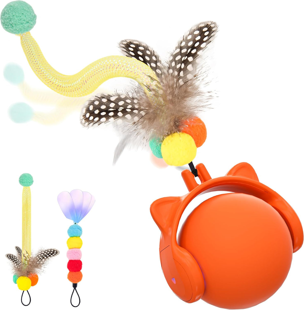ORSDA Cat Toys for Indoor Cats - Orange
