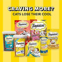 Temptations Classic Crunchy and Soft Cat Treats, Seafood Medley Flavor, 30 oz. Tub