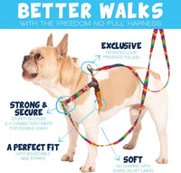 2 Hounds Design Freedom No Pull Dog Harness - Rust / LG (Chest 28" - 32") - image 2