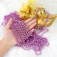 ZZYFGH 12 PCS Bead Necklace, 33'' Mardi Gras Beaded Necklaces – Fun for Kids & Family - Pink - image 4