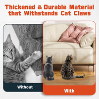 Secopad 18 PCS Cat Scratch Furniture Protector, Couch Protector - 14IN - image 4