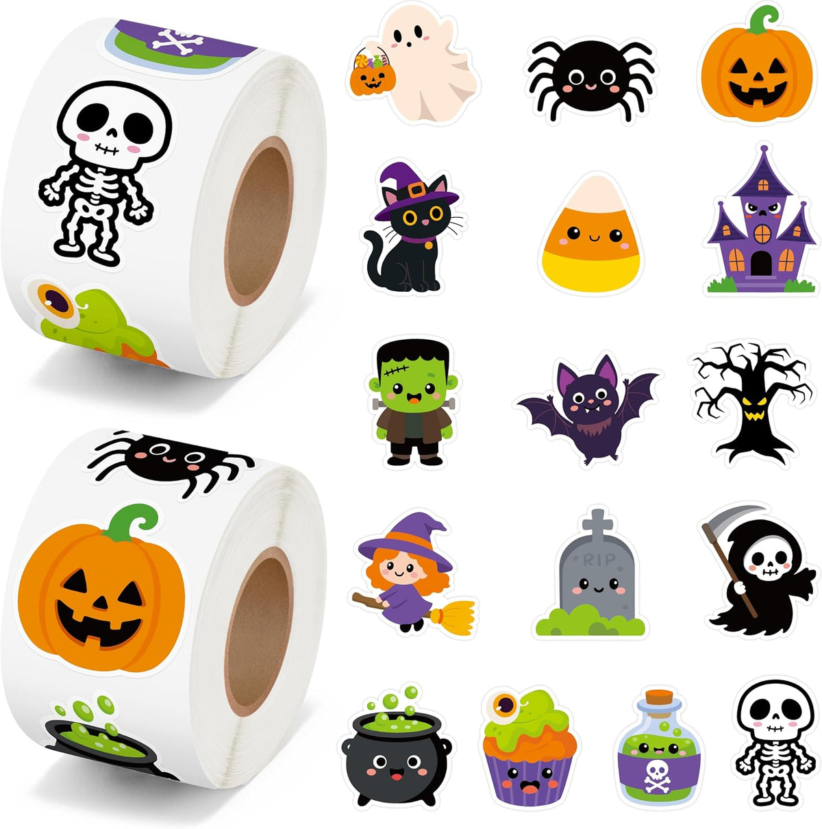 BeYumi Halloween Neon Christian Sticker - Cute Halloween
