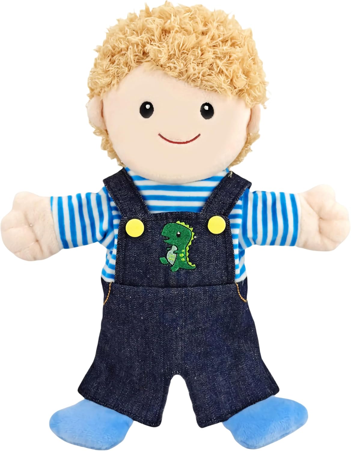 Family Hand Puppets for Kids, Includes Grandpa, Grandma, Dad - Whole Body Son