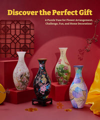 Pintoo Unique 3D Puzzle Vase for Adults - Colorful Leaves / 160 - image 3