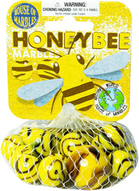 House of Marbles Solar System Net Bag of Marbles - Honeybee