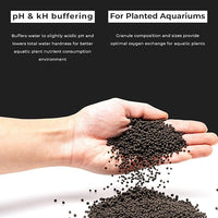 Ultum Nature Systems Controsoil - Freshwater Aqua Soil Substrate for Fish, Shrimp, Live Plant Propagation and Aquascaping - 6.8pH Low Ammonia, Volcanic Ash - Black, Fine (1 Liter | 2LB)