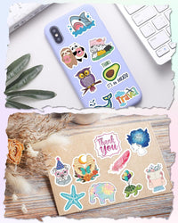 300 PCS Halloween Pumpkin Stickers - cute 400 pcs - image 4
