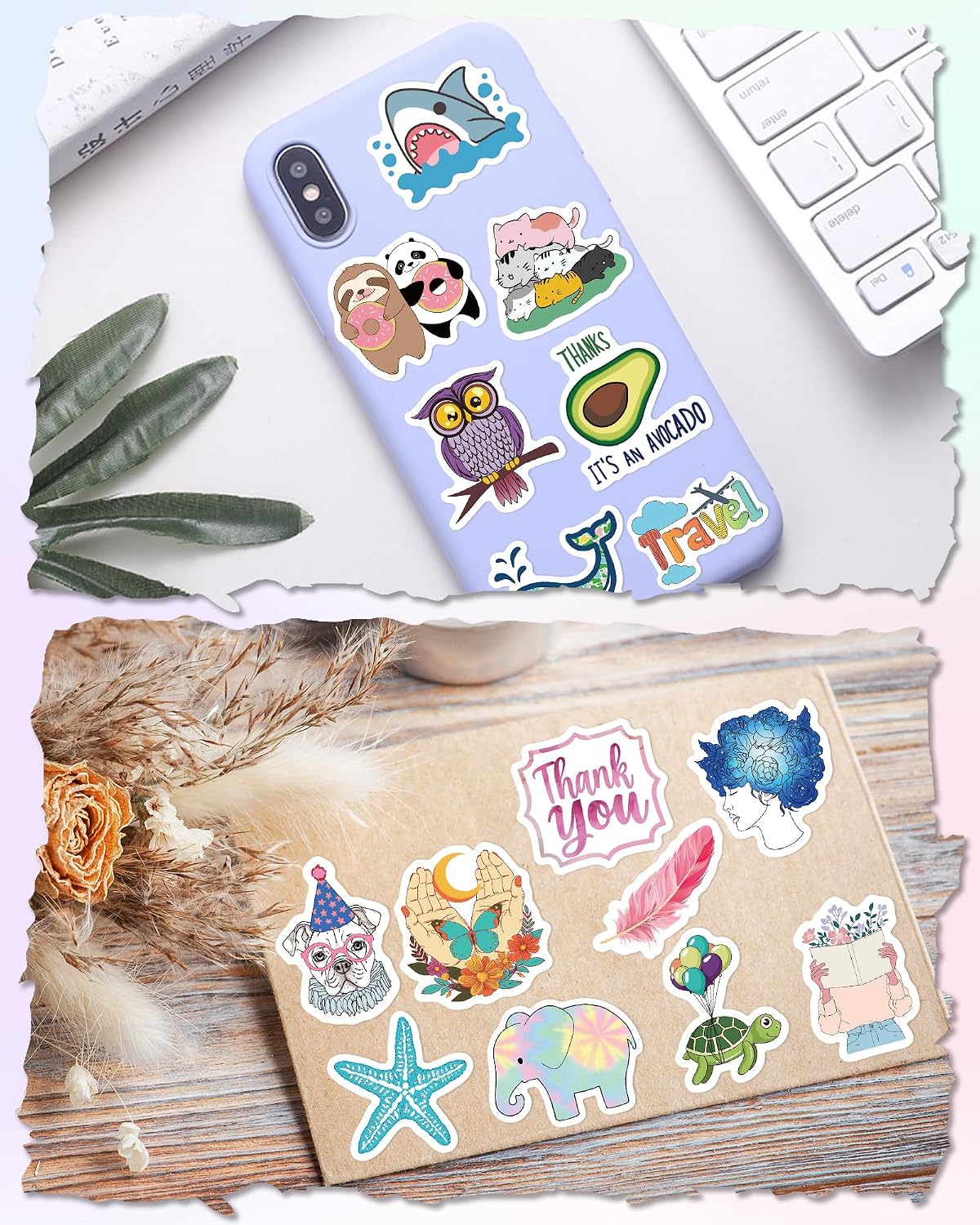300 PCS Halloween Pumpkin Stickers - cute 400 pcs - image 4