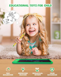 LCD Writing Tablet 10 Inch - Green / 10inch - image 4