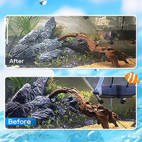 20PCS Aquarium Filter Media Bags for Aquarium with Zipper, Fine Mesh Bag Reusable Strong Polyester for Activated Carbon, Bio Filter Balls, Ceramic Rings, Filter Stones 7.8" x 5.9"