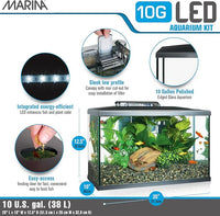 Marina LED Aquarium Kit, 10 gallon