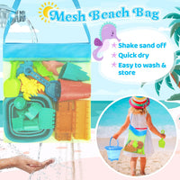 RACPNEL Beach Toys with Collapsible Bucket - image 3