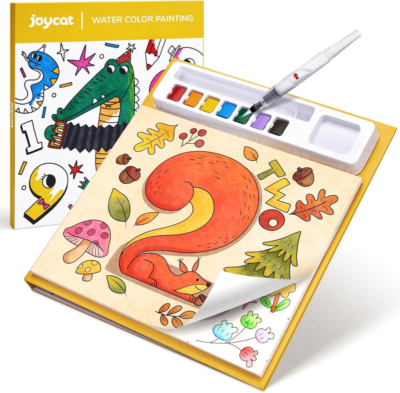 JoyCat Paint with Water Coloring Books for Toddlers – Fun for Kids & Family - Numbers