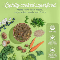 Side by Side Beef & Salmon Stew, Neutral Dog Food for All Breeds, Made of Whole Foods, Every Ingredient Has a Purpose, No Artificial Additives, Fillers, or Gums, Ready to Serve, 12.5 oz, Case of 12