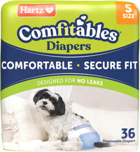 Hartz Disposable Dog Diapers, Size S 36 count - Value Pack / Small