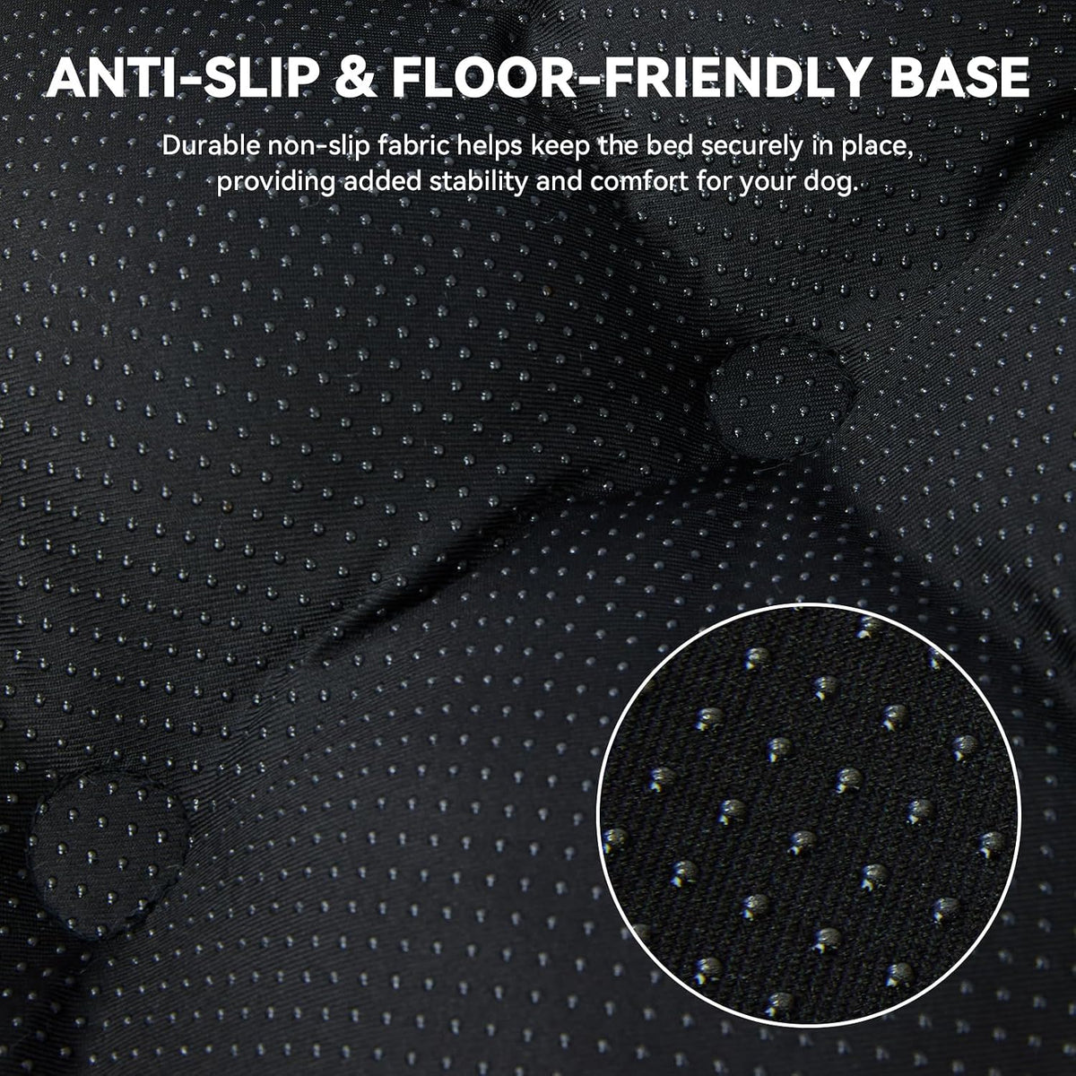 Large Dog Crate Bed Mat, Washable Plush Pad for Large Breeds – Essentials for Dogs - Purple / 23.0" L x 18.0" W x 3.0" Th - image 4