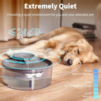 5L/169oz Dog Water Fountain Filter Replacement, 6+6 Pack – Essentials for Dogs - Dog Fountain + 3 Filters - image 3