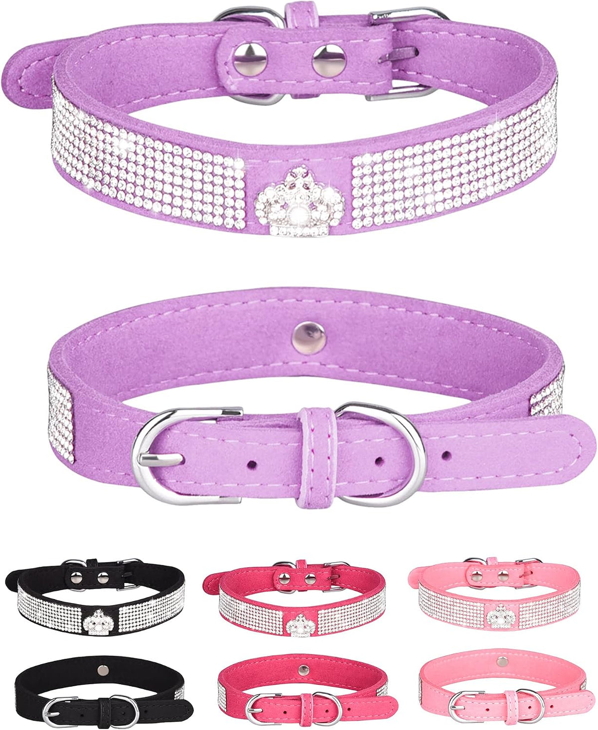 Dog Collar for Small Dogs - XS / purple3