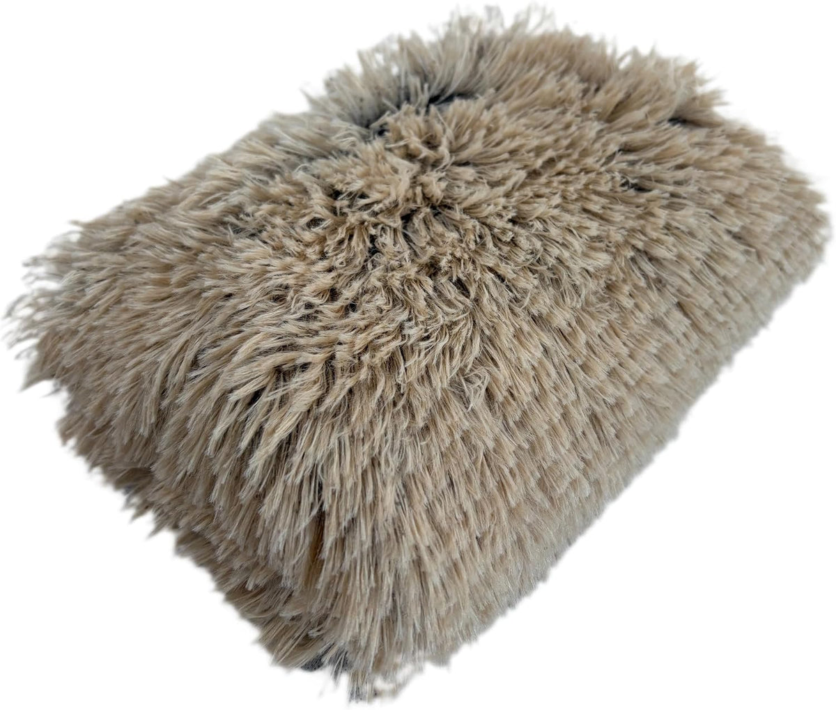 PJYuCien Lightweight and Portable Soft Pet Blanket, 16"x24" - Beige / X-Small (16"x24")