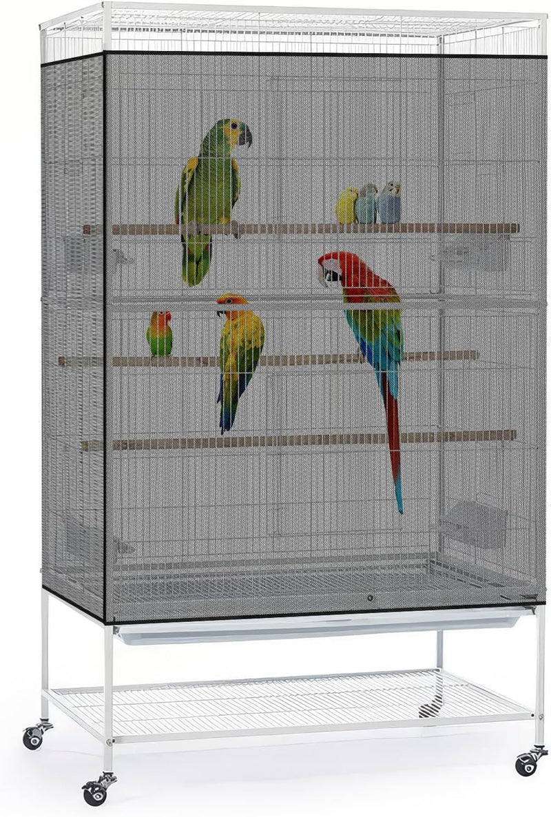 Bissap Bird Cage Seed Catcher - Black