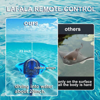 LAFALA remote control diving stingray pool toy with flapping rubber wings - view 11