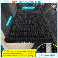 Dog Car Bed, Non-Slip Backseat Dog Bed Mat 50" L×24.6" W – Essentials for Dogs - Black / Medium (50"L×24.6"W) - image 3