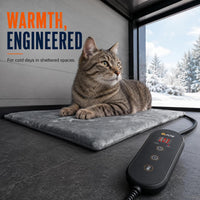 PETNF outdoor heated pet pad with adjustable temperature control box, 20 x 16 inches - view 2