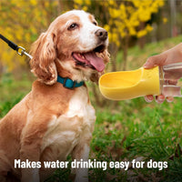 Mr. Pen, Portable Dog Water Bottle - Yellow - image 4